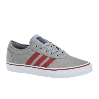 Adidas ADI EASE Mid Gray Stone Nomad Red Union Blue Skate (D) (237) Men's Shoes