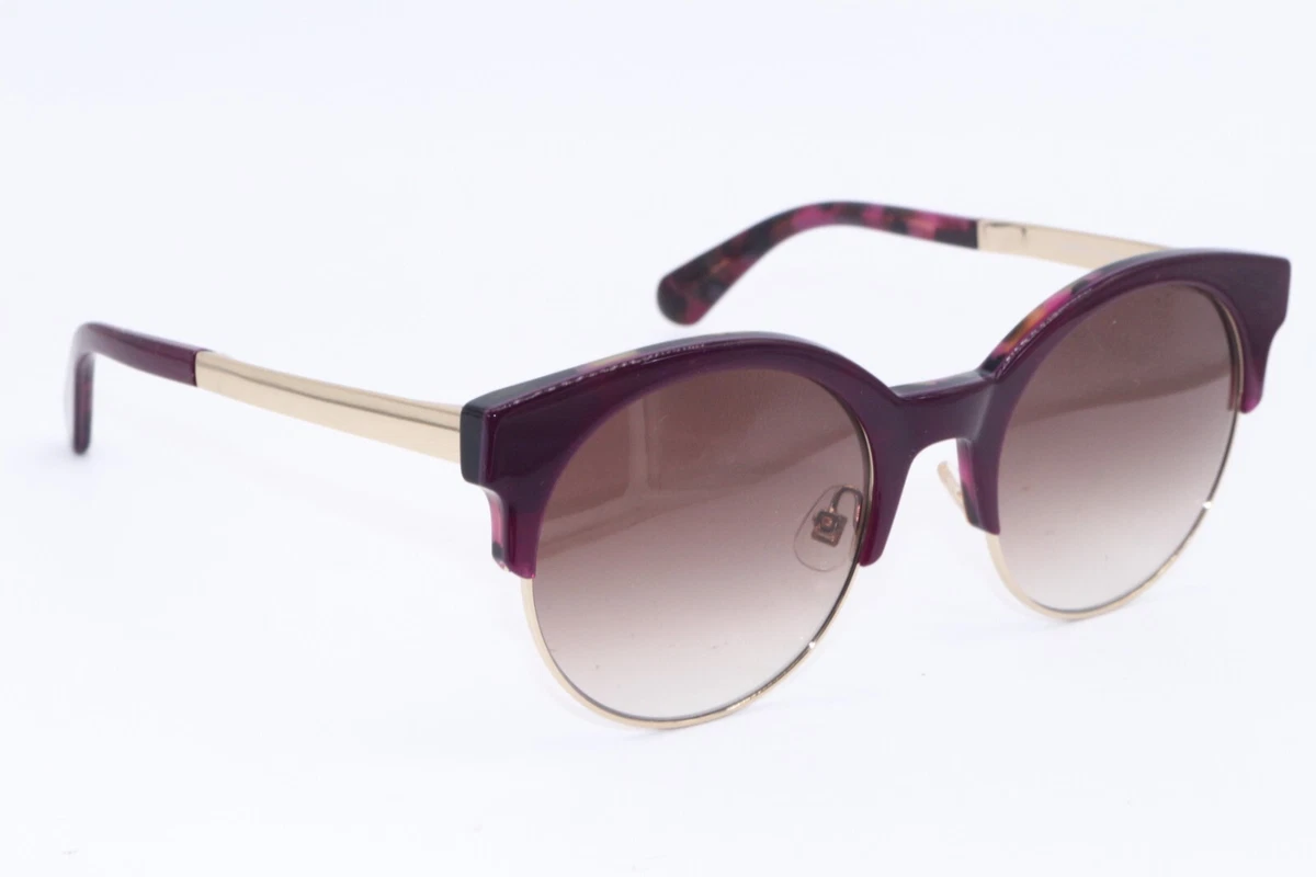 kate spade new york Gold Round Sunglasses for Women for sale 