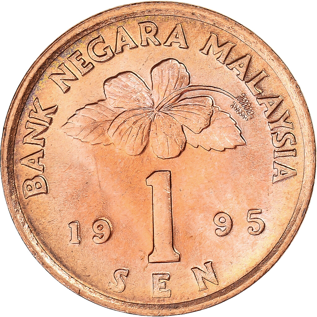 [#1302557] Coin, Malaysia, Sen, 1995 | eBay