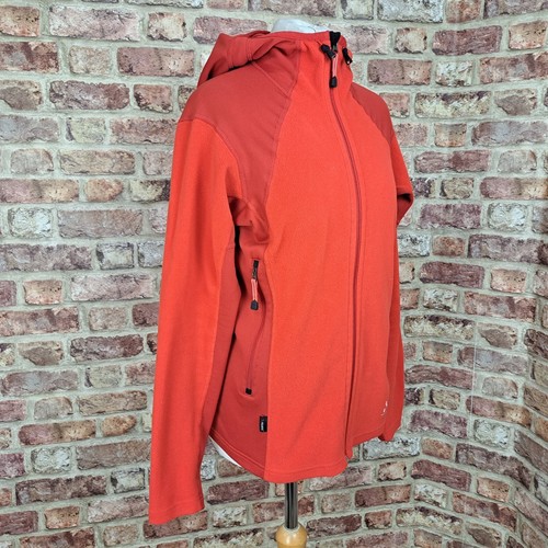 Haglöfs roter Fleece Hoodie Softshell Damen 42 UK 14 durchgehender Reißverschluss - Bild 5 von 15