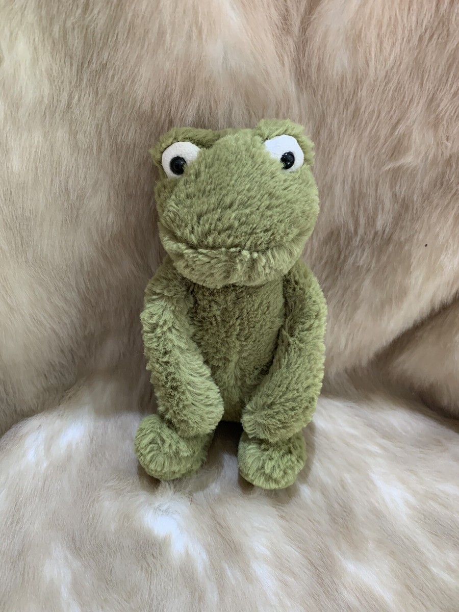 Jellycat Small Bashful Frog Plush Soft Toy Rare Retired 19cm