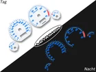 Letronix plasma speedometer dials El-dash VW Golf 3 Vento VR6 0-260 km/h