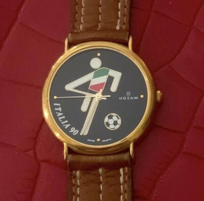 Vintage Watch Collector's Item FIFA World Cup Soccer Italia 1990