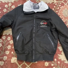 Chevy Corvette Satin Full Zip Jacket Size Small