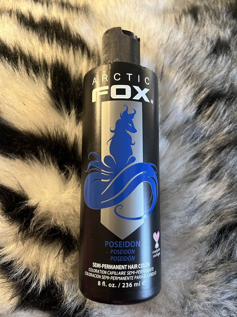 organic sounds Poseidon 美品 Vegan Semi-Permanent Hair Color Dye Poseidon Vibrant Oceanic Blue