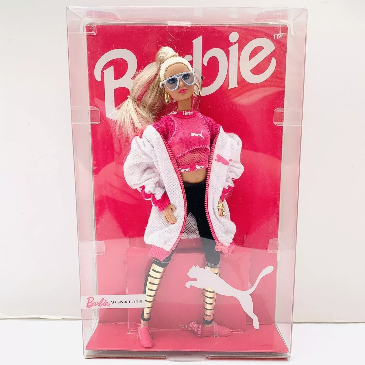 New Barbie Signature Collectors Puma X Barbie Doll Damaged UK