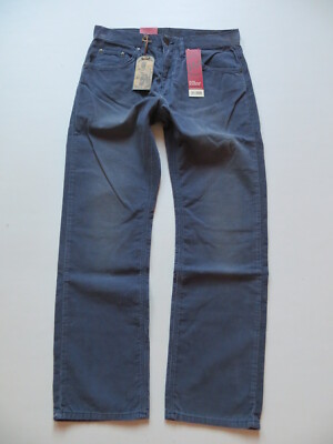 HERO John Medoox DENVER Cord Jeans Hose W 30 /L 33 grau NEU ! Vintage Cordhose !
