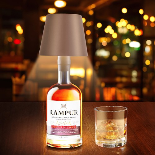 RGB LED Flaschenaufsatz Tisch Lampe Flaschen-Leuchte Deko-Licht Dimmbar USB Akku - Bild 17 von 28