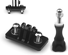 Universal Helmet Fixed Mounts, Camera Metal Bracket Adapter, Camera Accessori...