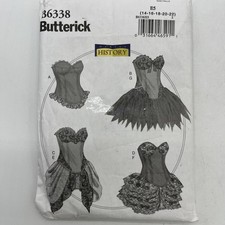 Butterick 6338 Corsets Skirts Size 14-22 Making History Uncut