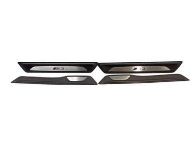 BMW OEM M-Sports entrance cover trim set 8054233 8054234 8055779 F80 M3 035872