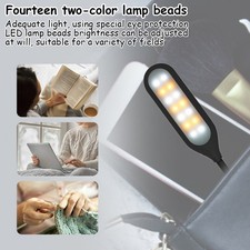 Professional Music Stand Light With 3 Light Sources Eye Protection For Piano She