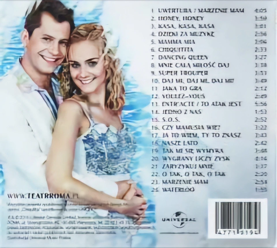 CD Mamma Mia - Teatr Roma (2011) Polnische Fassung Polish Stage Version - Bild 2 von 2