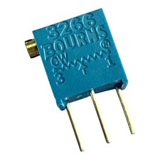 1 Piece Bourns Trimmer Resistor Through Hole 10K ohms 10% SQ W/Standoff Sealed