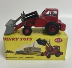 Vintage Dinky Toys 437 Muir-Hill 2/WL Loader Red Taylor Woodrow In Original Box