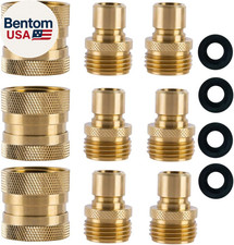 Garden Hose Quick Connect Brass Hose Quick Connectors Water Hose Connector 3/4"G