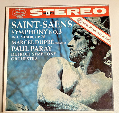 Camille Saint-Saëns: Symphony No. 3 in C Minor, Op.78 MERCURY LIVING PRESENCE LP
