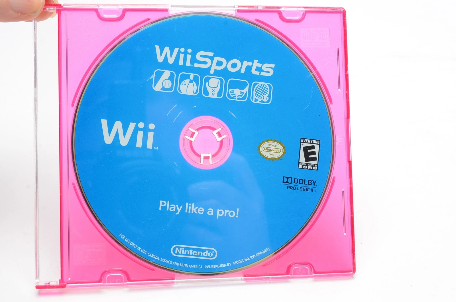 Nintendo Wii Sports 2006 Video Game Disc Only Tested Working RVL-RSPE-USA