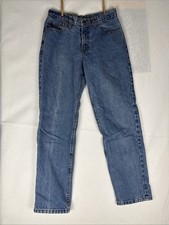 Jordache Women s Jeans Size 7/8 Blue Denim High Rise Straight Leg Vintage