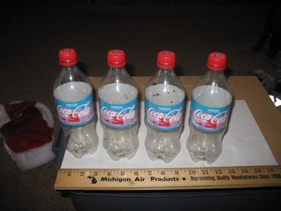 LOT OF 4 COCA COLA COKE SODA BOTTLES 20oz 2023 LIMITED EDITION Y3000 CREATIONS