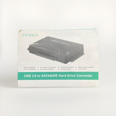 USB 3.0 to IDE & SATA Hard Drive Converter