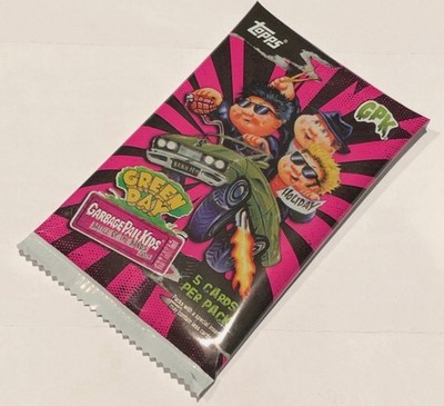 2025  GPK Garbage Pail Kids Topps Battle Of The Bands Green Day Booster Pack