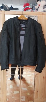 Motorradjacke ,,Modeka ''für Herren Rindsleder mit Protektoren Gr. 64