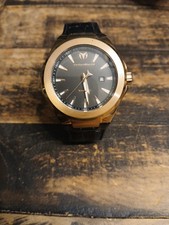 TechnoMarine Mens Sun Moon Watch Black Dial T...
