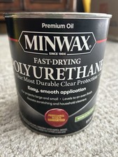Minwax Fast Drying Oil Based Polyurethane/ Warm Ultra Flat/ 1 Quart