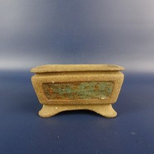Japanese Bonsai Pot Kobe Window Unglazed Rectangular Pot-BP192
