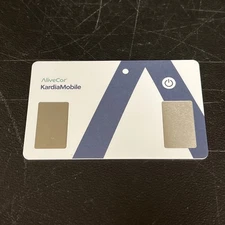 AliveCor AC-021-NUA-B Kardia Mobile Card, Mobile 1-Lead EKG (READ DESCRIPTION)
