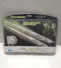 B2 MiJam Drummer, Motion Activated Play In The Air Drum Sticks, New 