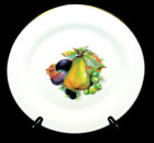 VINTAGE LENOX "FRUIT" SET OF 6 SALAD PLATES, SPECIAL, MINT COND — photo 3
