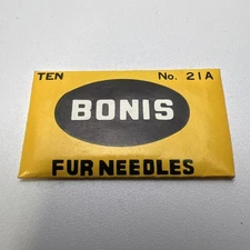 Bonis Fur Needles #21A 10pk