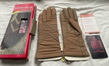 Vintage Isotoner Gloves One Size Warm Lined Original Box Never Worn