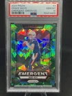 2024 Panini Prizm - Emergent Drake Maye #4 Green ICE Prizm (RC) PSA 10