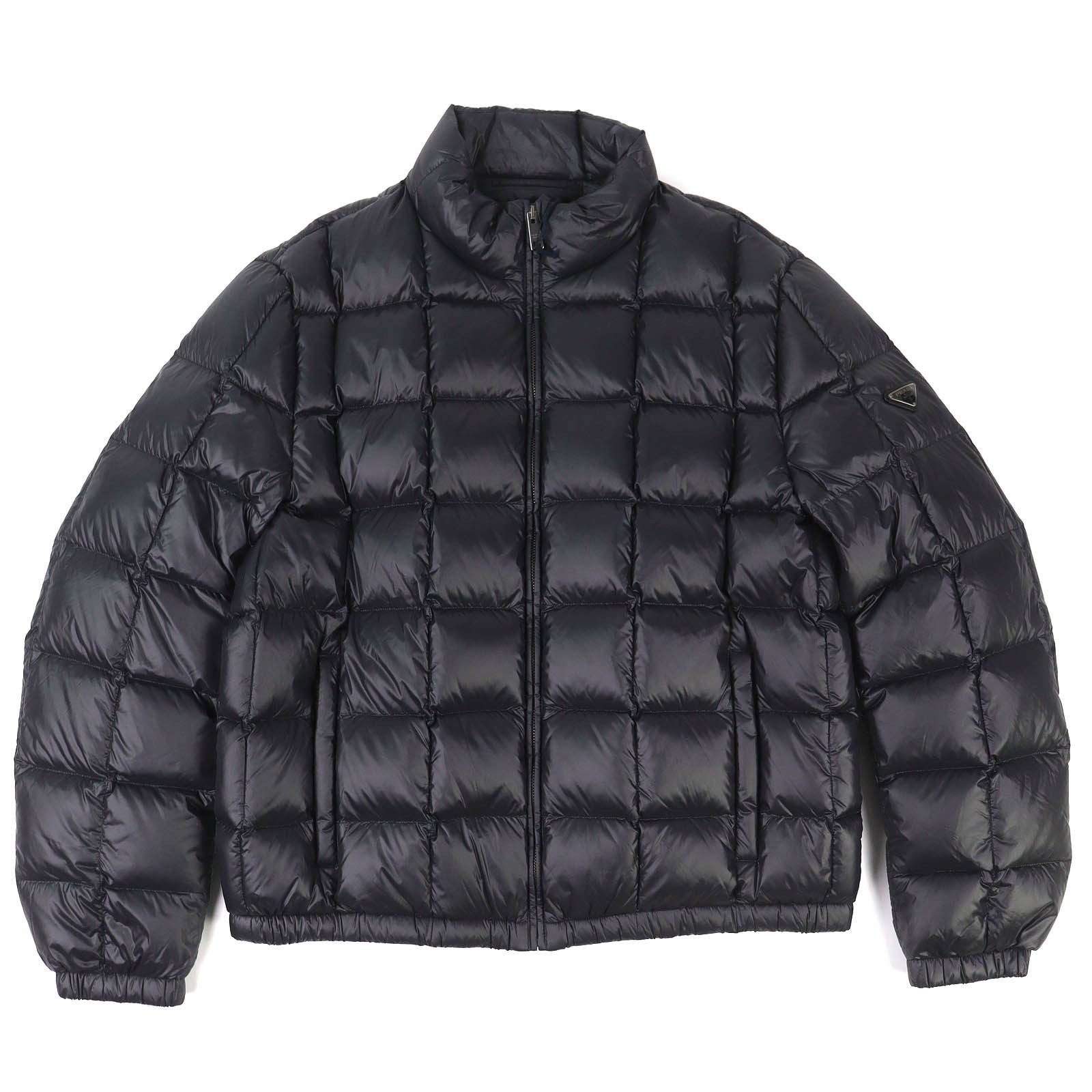 Pristine PRADA Down jacket triangle logo triangle… - image 1