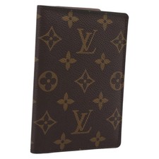 LOUIS VUITTON Monogram Couverture passport Passport Case M64502 LV Auth 194320