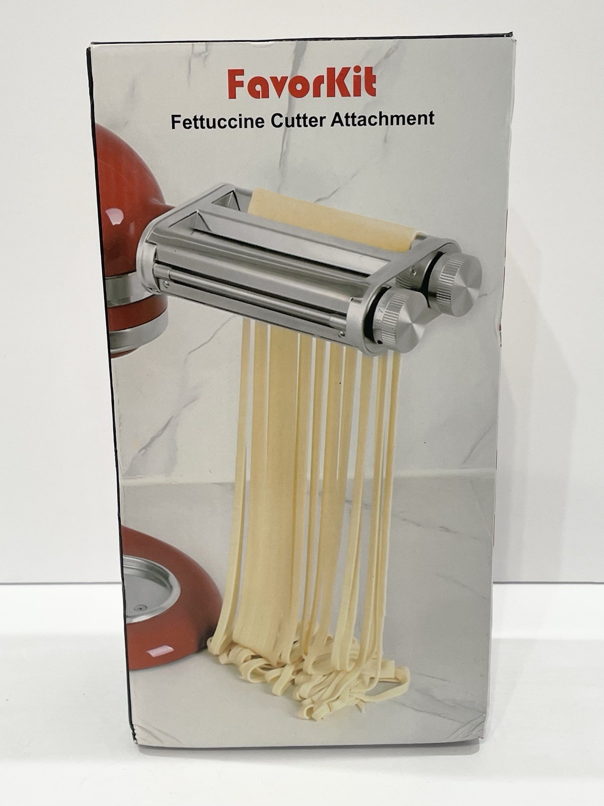 FavorKit Pasta Maker Attachment For Kitchenaid Mixers 3 In 1 Design NEW-READ