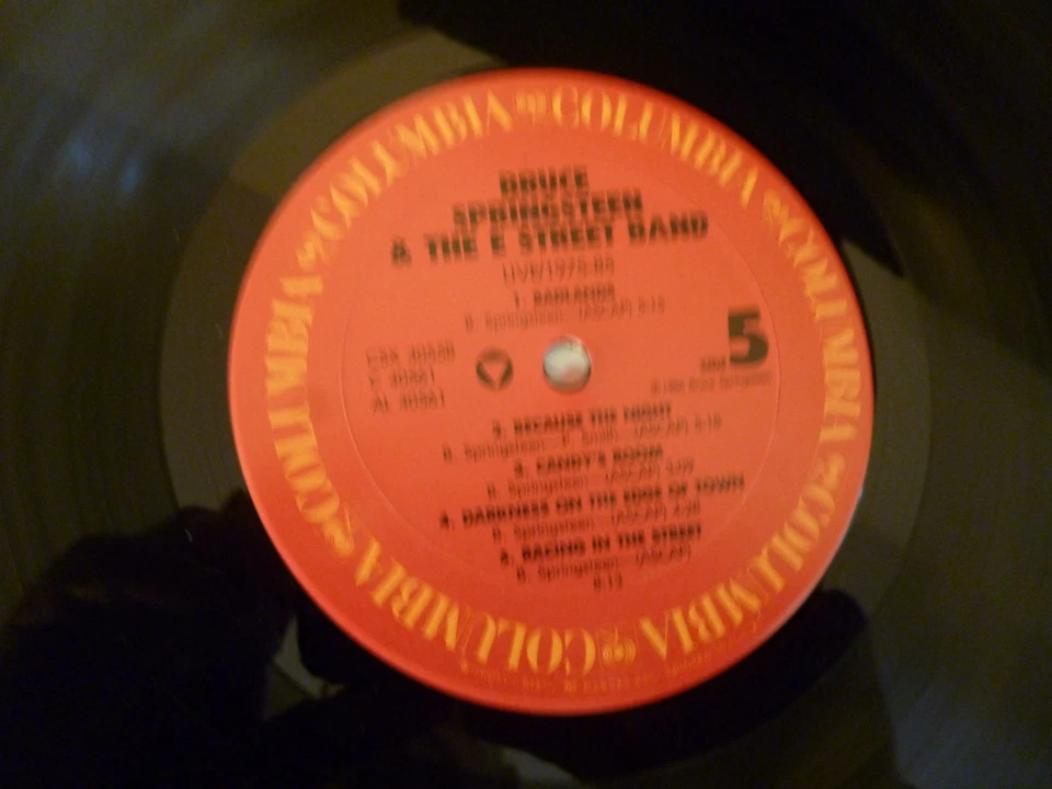 Bruce Springsteen & the E Street Band - Live 1975-85  5 LPs - Columbia  C5X40558 - Image 4 of 4