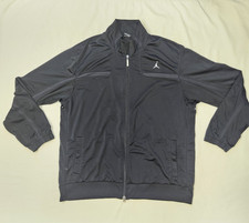 Air Jordan Full Zip Mens Black Track Jacket Size 2XL Basketball 404311-011