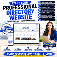 Turnkey Business Directory Website Design Setup Passive Recurring Monthly Income