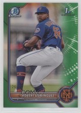 2022 Bowman Chrome Prospects Green Refractor 26/99 Robert Dominguez #BCP-51 4z8