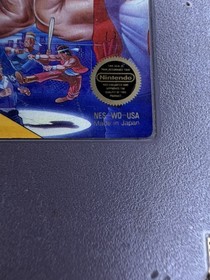 Double Dragon (Nintendo Entertainment System NES, 1988) TESTED working clean