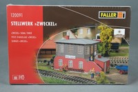 Faller 120091 [H0,Bausatz,Lasercut] Stellwerk Zweckel - Neuware!
