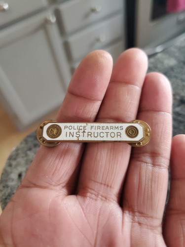 NRA Police Firearms Instructor Pin