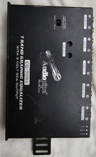Audiopipe EQ709X / Autopipe EQ-709X 7-Band Graphic Equalizer + 9V Line Driver 