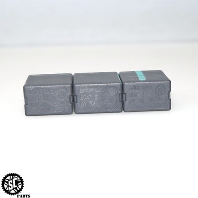 07 08 DUCATI 1098 12V 20A RELAY 46520411 D01 QTY 3