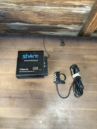 Shark 2 Channel Motorcycle Audio Amplifier 600W SHKSHRD5800