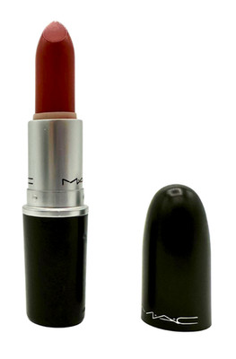 Mac Cosmetics Amplified Creme Lipstick 128 Smoked Almond Lippenstift NEU